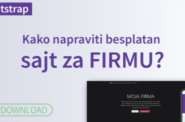 kako napraviti sajt za firmu prikaz sajta